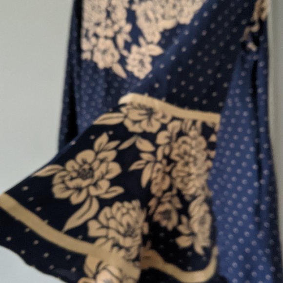 Small Size Navy Blue Pant Suit/ Indian dresses - Picture 3 of 5